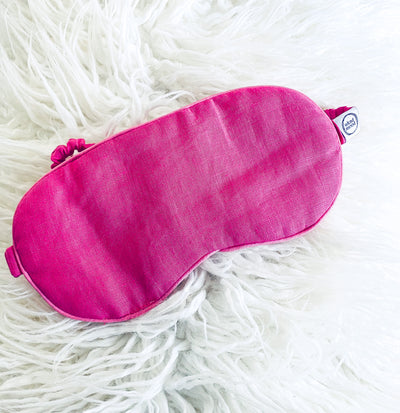 linen sleep eye mask